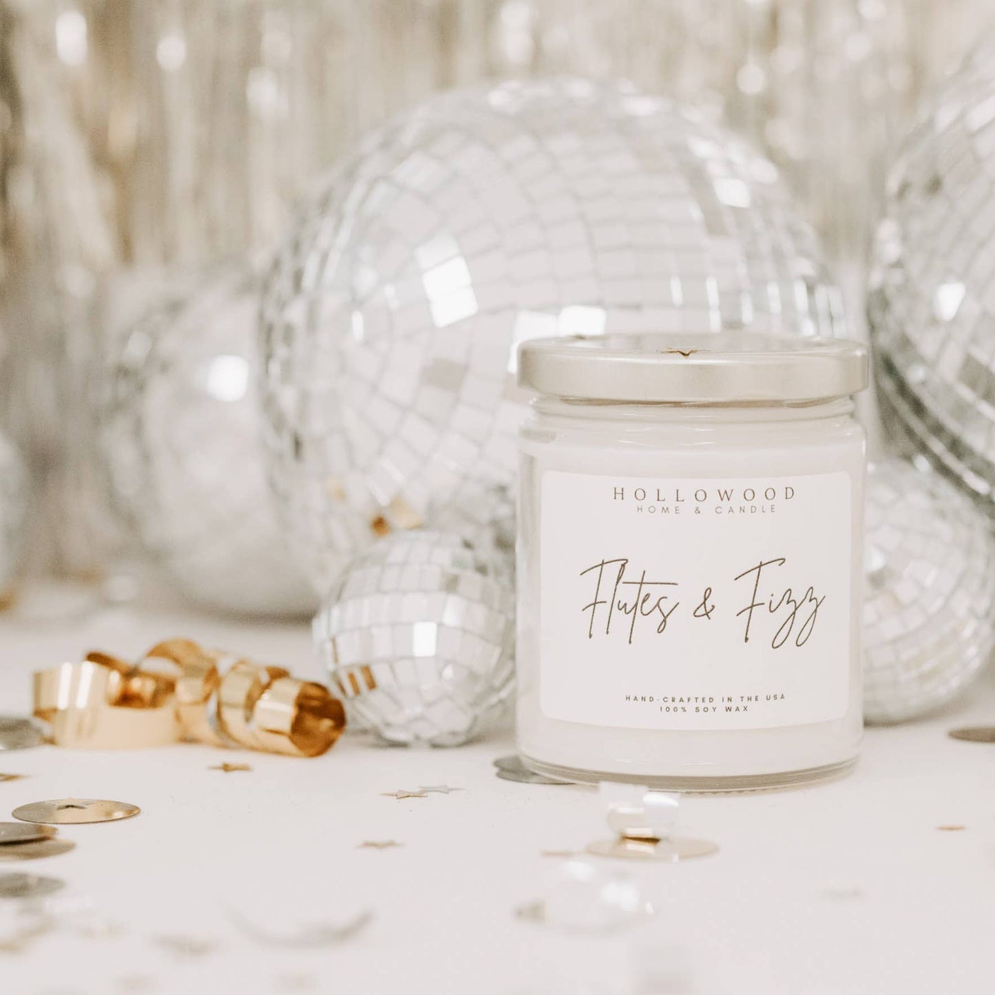 FLUTES & FIZZ | SPECIALY | 8-OUNCE CANDLE