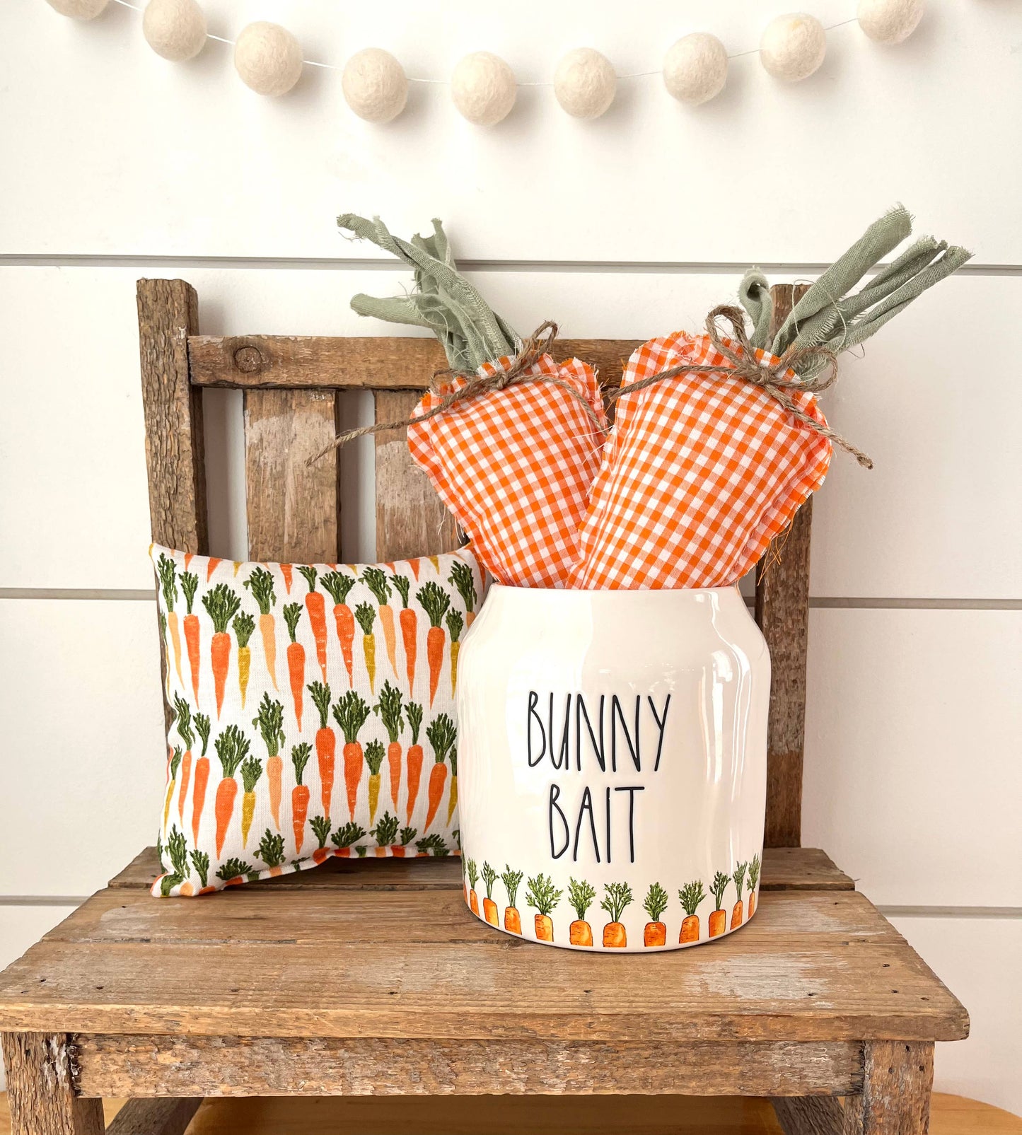 Rustic Fabric Regular Carrots 5 Pack-8 Options